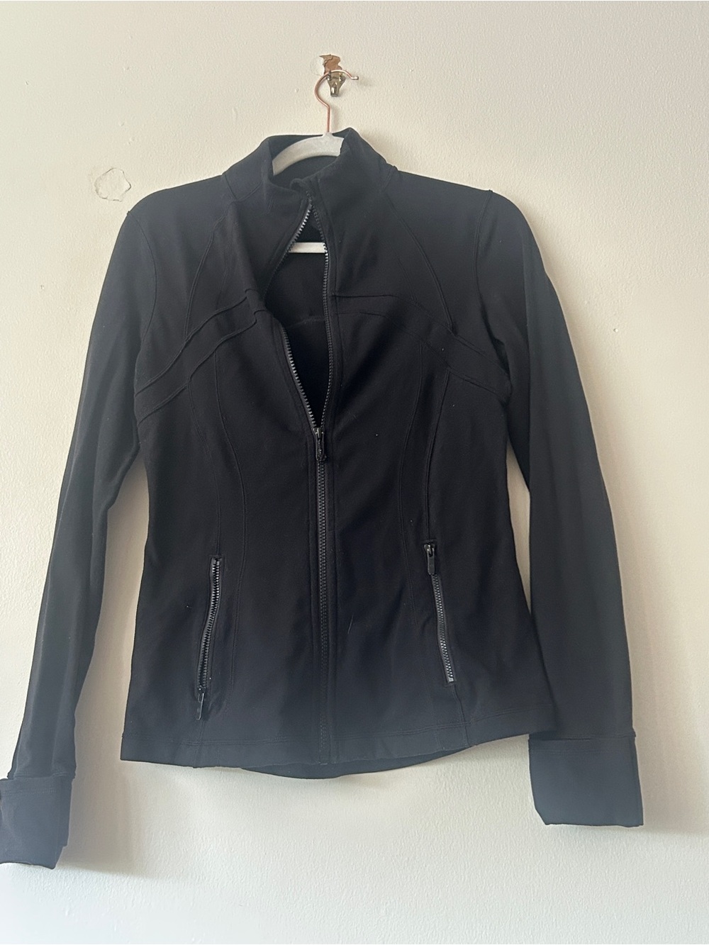 Lululemon Define Jacket Luon stretch zippered black running activewear